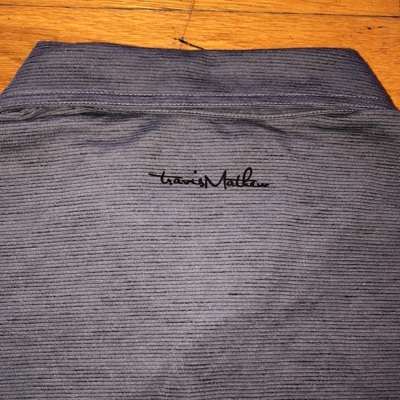 Travis Mathew Auckland Slub Golf Polo in Grey, size Large - Picture 13 of 16